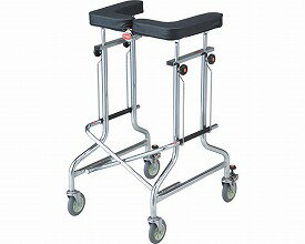 星光医療器製作所 歩行器 折りたたみ式歩行器 アルコー1S-T型 抵抗器付 100490 │ 歩行補助 歩行訓練 手押し車 リハビリ トレーニング 速度調整 折...