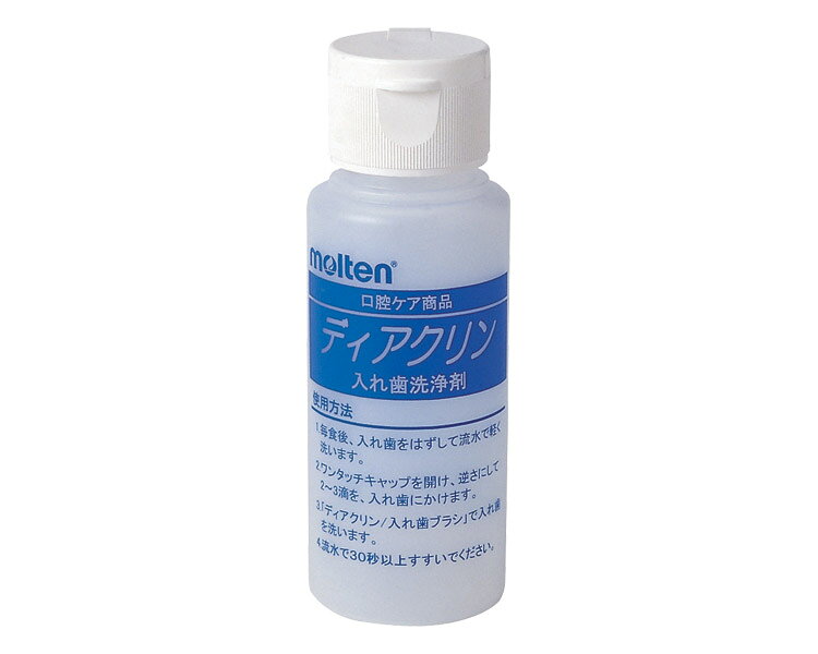 ●内容量／60mL●成分／30％脂肪酸カリウム、穀類エキス抗菌剤●液性／弱アルカリ性・いつもきれいで衛生的な入れ歯のための清掃グッズ。・人体に無害な無添加液体石けんです。・泡立ち・泡切れが良いので、わずか2〜3滴で洗浄でき、入れ歯に残りません。洗い上がりがツルツルします。・消臭効果や肺炎菌、食中毒菌、カビなどへの抗菌効果があります。・フタが開けやすいワンタッチキャップ式。【モルテン】