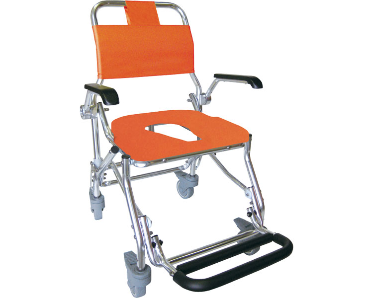 シャワーキャリー 睦三 肘可動式4輪キャスター LX-II(LX-2) No.5022 │ 入浴用 車椅子 車いす 車イス お風呂用 入浴介助 高齢者 介護用品...