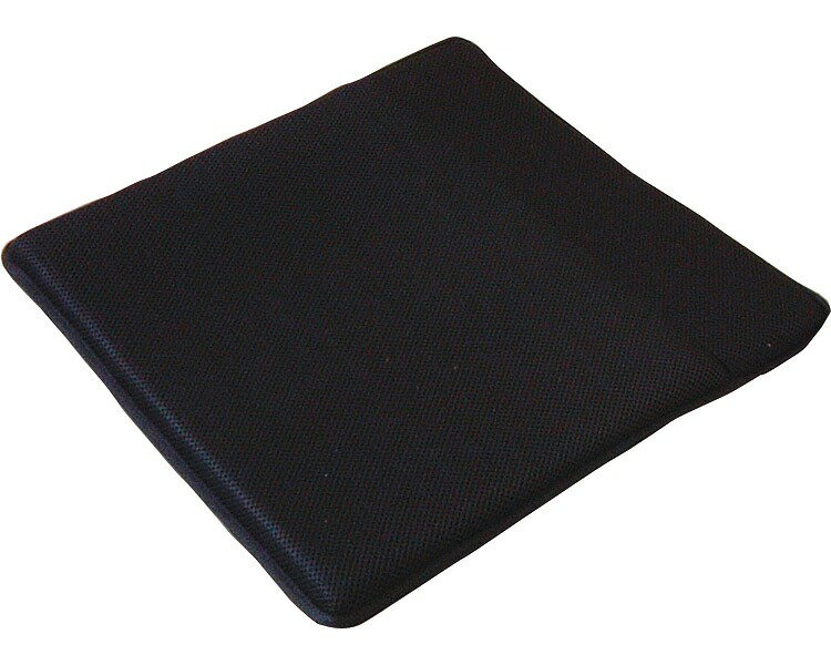 車いす用クッション ズレないクッション 防水タイプ（幅40×奥行40×厚さ4cm） ブラック SHC-B サニア工..