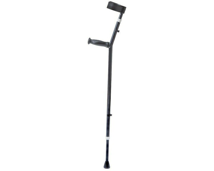 ※『サイズ：M』はメーカー廃盤となりました。 ●サイズ／地面〜グリップまで：52〜72cm（21段階／1cm）、グリップ〜カフまで：16.5〜21.5cm（6段階／1cm）●重さ／約0.33kg●材質／本体：マグネシウム合金、グリップ・石突ゴム：エラストマー樹脂、カフ：ポリプロピレン●最大使用者体重／約100kg●生産国／日本 ・マグネシウム合金製で驚きの超軽量ロフストランドクラッチ！！体に負担がかからない軽さが最大の魅力。・非常に軽いので力の弱い方でも楽にお使いいただけます。・滑りにくい特殊グリップを採用。 ※分解や改造を施すことは機能低下を招きますのでおやめください。 【田辺プレス】