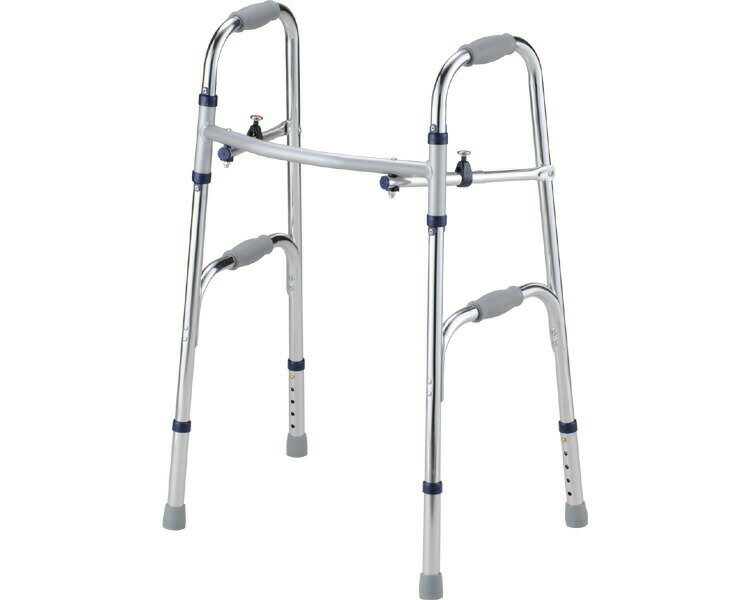 セーフティーアーム 固定式 ハイタイプ SAHR シルバー イーストアイ │ 歩行器 介護用 高齢者用 大人用 室内用 屋内用 歩行補助 歩行訓練 リハビリ コンパクト 折りたたみ可能 病院 施設 自宅