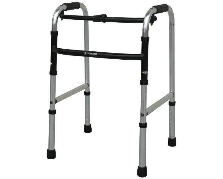 歩行器 介護 スリムフレームウォーカー固定式 WFS-4968 シンエンス｜介護用品 歩行補助 キャスター無し 固定型 歩行訓練 リハビリ トレーニング ささえ 歩行関連 歩行補助器 お年寄り 老人 在宅介護 病院 施設 デイサービス スリムサイズ 高齢者