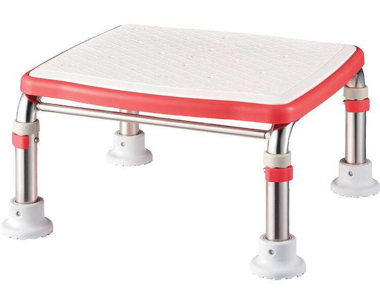 安寿 ステンレス製浴槽台Rジャスト ソフト 15-20 536-502｜浴室台 入浴用品 滑り止め 転倒防止 介助 お風呂 踏み台 ステンレス製浴槽台R あしぴた ジャストソフト10 アロン化成