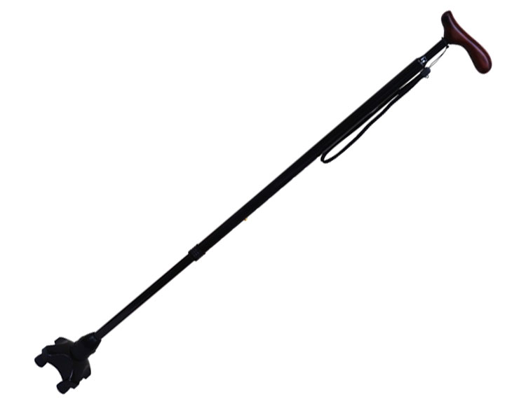 四点杖 可動式4点杖 ストレートタイプ スモールベース （長さ67.5〜90cm） CX-07003 介援隊 │ 介護用品..
