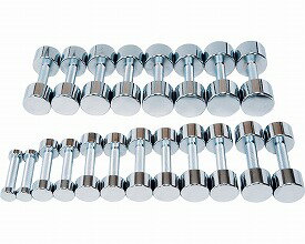 ダンベル 1kg クロームダンベル 1kg×2個入り A-111 中旺ヘルス │ ダンベル エクササイズ トレーニング リハビリ 介護用品 健康機器 運動 筋トレ 病院 老人ホーム デイサービス 機能訓練 ジム 家トレ