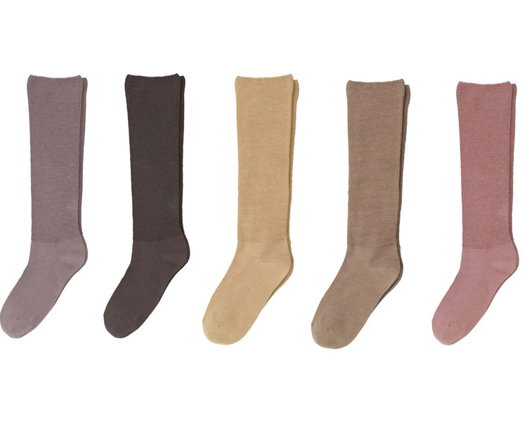 ソックス ハイソックス レディース 婦人ふくらはぎ楽らくハイソックス 3910 （22～25cm） 神戸生絲 │ KOBES 靴下 介護衣料 衣類 介護用品 高齢者 お年寄り 老人 シニア 日本製 国産 秋冬用 あったか ゆったり 締め付けにくい 遠赤外線素材 あたたかい 冷え