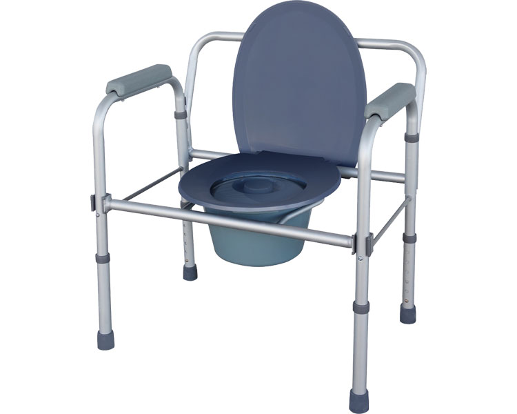 ユニトイレ・安心 ワイドタイプ TAW015-PN ユニトレンド │ ポータブルトイレ トイレ 折りたたみ式 折り..