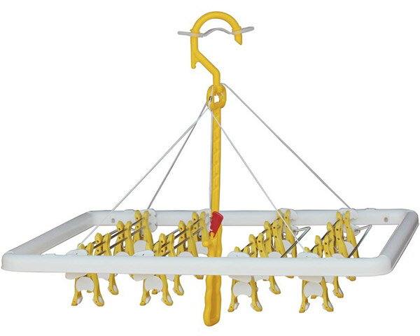 洗濯ハンガー いちどにありがとう16 ICA003-001-16W ホワイト IMAGE CRAFT │ 洗濯物ハンガー 物干しハ..