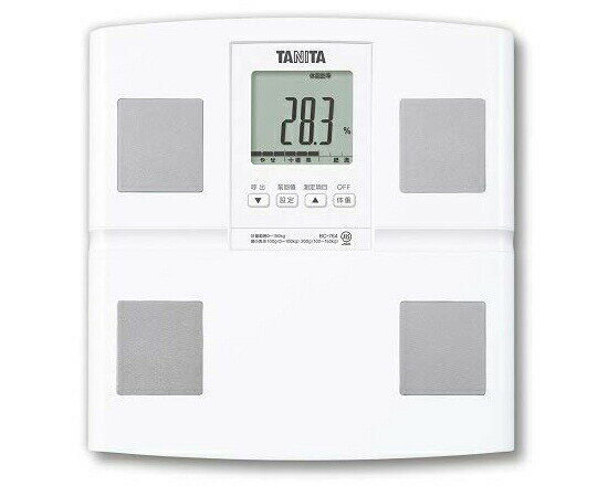 タニタ 体組成計 BC-764 ホワイト タニタ │ 体重計 体脂肪計 健康管理 高齢者 シニア 介護 乗るだけ 測定 見やすい 使いやすい お年寄り 老人 シニア 在宅介護 病院 老人ホーム デイサービス 施設 学校 体重 体脂肪率 BMI 筋肉量 内臓脂肪レベル 基礎代謝量 体内年令