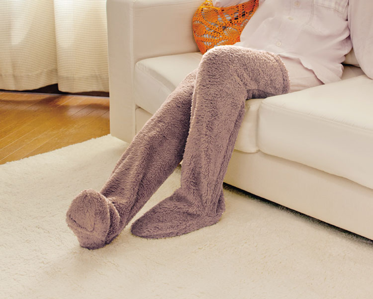 極暖 足が出せるロングカバー ストッパー付き アルファックス │ 極暖 カバー 室内 防寒 冷え症 冷え対..
