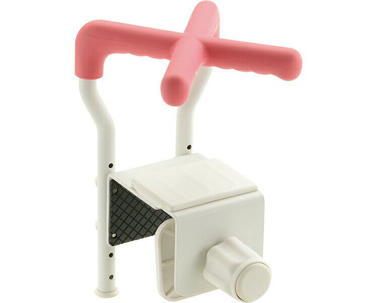 リッチェル 入浴用手すり 浴そう手すりX 在来工法130 ピンク 140053｜お風呂 てすり 手摺り ささえ 入..