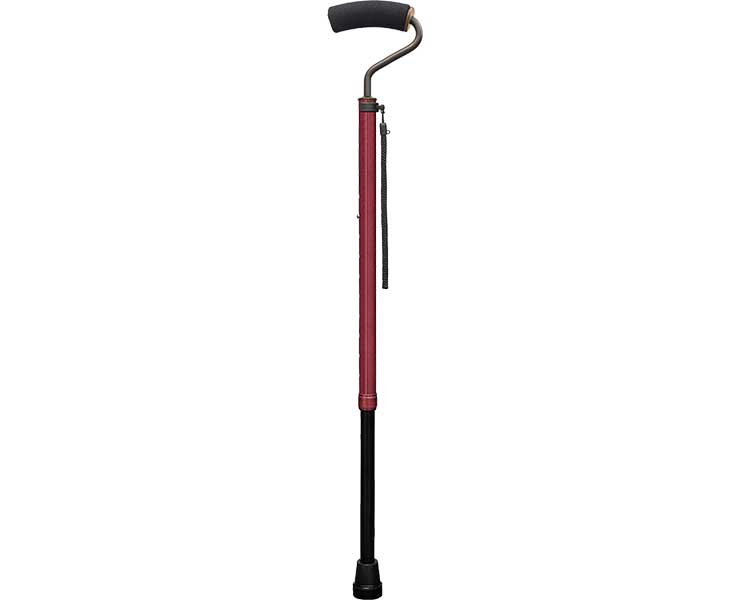 杖 杖介護 伸縮タイプ 手のひらフィットステッキ （長さ73〜95.5cm） WB5245 WB5246 フジホーム │ 伸縮ソフトグリップ ステッキ おしゃれ 伸縮式 10段階調節 一点長さ調節 歩行補助 高齢者 介護用品 転倒防止 お年寄り シニア 老人 在宅介護 病院 施設 SGマーク取得商品