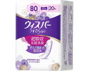 失禁パッド ウィスパー うすさら安心 安心の中量用 80cc 20枚 P&G │ 尿取りパッド 超吸収 超消臭 薄型 コンパクト お出かけ 就寝 尿漏れ 尿モレ 女性用 吸水ケア 尿ケア用品 オムツ 大人用おむつ シニア 高齢者 介護用品