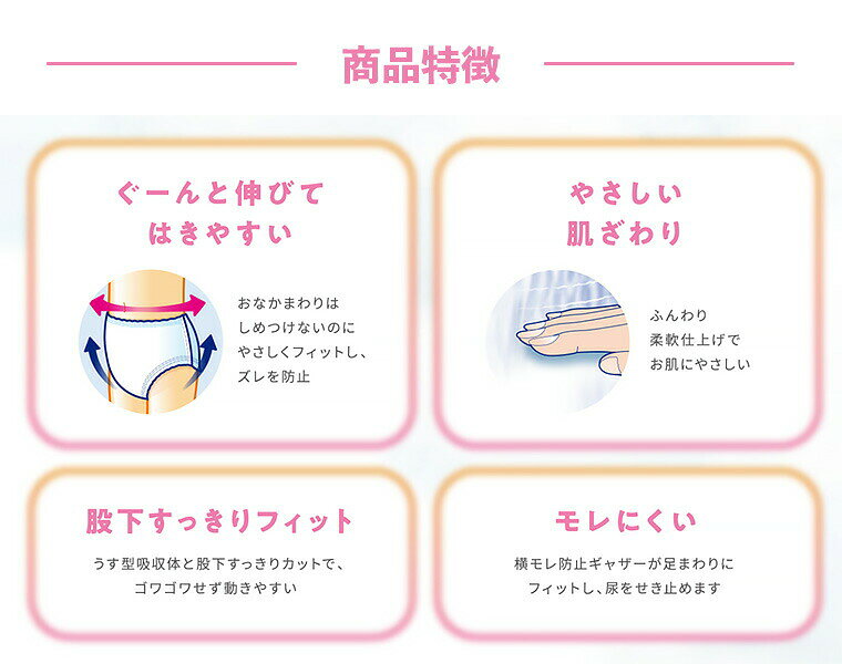 リフレ はくパンツ ジュニア SS（ウエスト45〜60cm） 20枚×4袋入り 吸水量570cc 17439 リブドゥコーポレーション │ オムツ パンツタイプ 子ども用 大人用 紙おむつ 介護用 パンツ 小柄 小さいサイズ リハビリパンツ うす型パンツ ジュニアおむつ 小学生 おねしょ 夜尿症 (3)