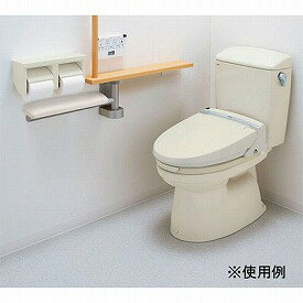 Pandora+の補高便座 （補高便座のみ） 3cm CWA-230 LIXIL │ 介護用品 福祉用具 排泄介助 簡易 トイレ 補高便座 介護 福祉 高齢者 お年寄り 老人 シニア 在宅介護 病院 老人ホーム デイサービス 水はねガード付き｜アングル2