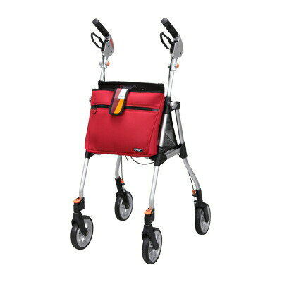 歩行車 スリムフィット スタンダード SL-0470 ユーバ産業 │ 歩行補助車 手押し車 高齢者 老人 介護用品 福祉用具 後方転倒予防 シンプル おしゃれ コンパクト 折り畳み 折りたたみ シニア キャスター付き 駐車ブレーキ付き 2WAYハンドル リーチハンドル アイディア用品