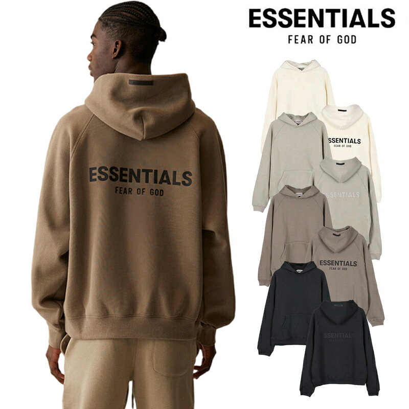 【40％クーポン配布中！】ESSENTIALS エッセンシャルズ パーカー メンズ レディース 21SS3D SILICON PULL-OVER HOODIE プルオーバー バックロゴ パーカー ビッグサイズ