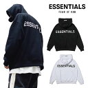 ESSENTIALS エッセンシャルズ パーカー 19SS PULLOVER HOODIE REFLECTIVE リフレクター パーカー メンズ レディース プルオーバー バックロゴ パーカー フード付き ビッグサイズ