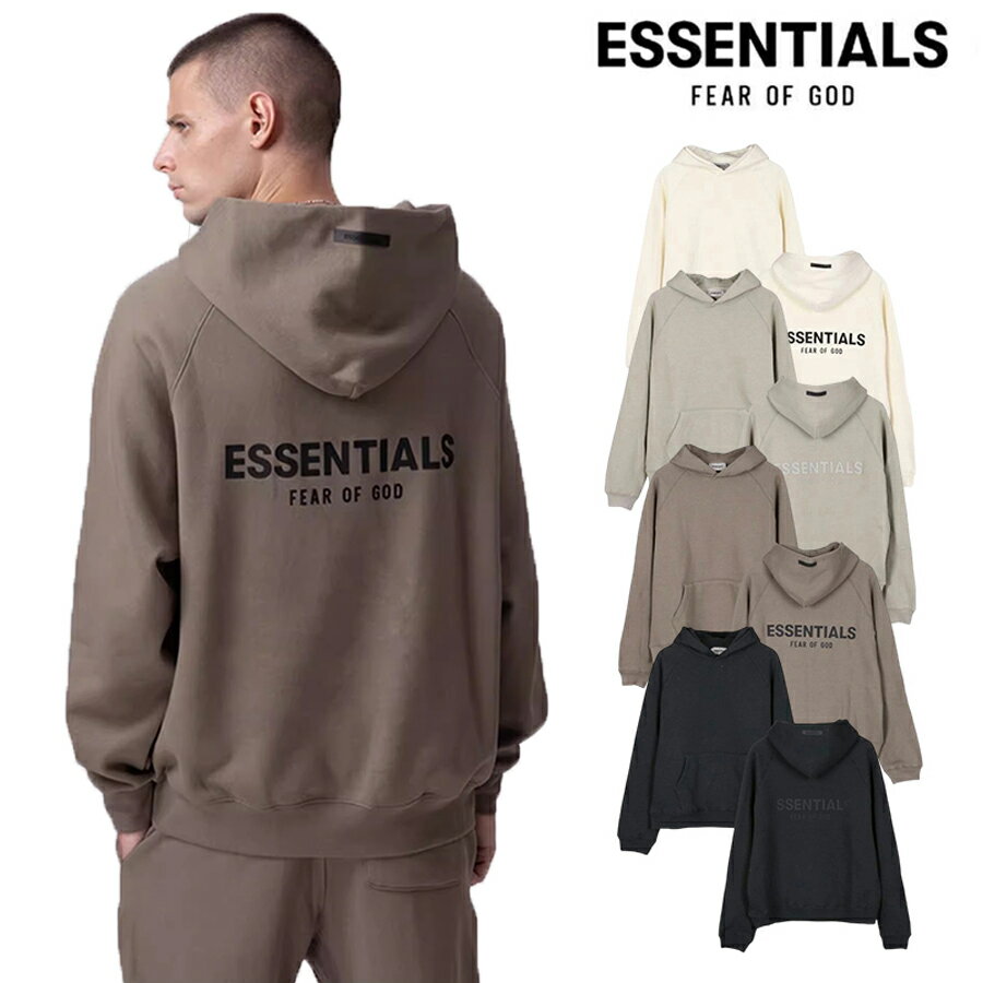 【限定：半額クーポン配布中！】ESSENTIALS エッセンシャルズ パーカー メンズ レディース 21SS3D SILICON PULL-OVER HOODIE プルオーバー バックロゴ パーカー ビッグサイズ