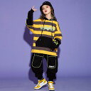 キッズダンス衣装 ヒップホップ HIPHOP セットアップ 長袖 トップス パンツ 子供 男の子 女の子 ガールズ チア ジャズダンス ステージ衣装 原宿系 練習着 応援団 演出服 K-POP jazz サマーキャンプ 韓国風 3