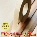 敷居すべりに！戸すべりテープ 巾18mm・21mm 長さ20M 【下処理に便利なサンドペーパー付き】【 パネフリ工業 】【出荷場所が別のため他商品と同梱不可】 メイド・イン・ジャパン 国産 日本産　戸滑り　シール