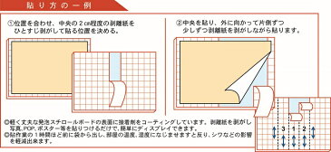 のりパネ5mm/B5サイズ/BP-5NP-B5/片面のり付き/【182×257mm】B0/b0/ディスプレイ/写真/POP/ポスター/ホビー/発泡スチロールボード/のり付き/パネル/