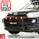 【500円クーポン】【ハードカーゴ LEDバンパーガード プロボックス用】トヨタ プロボックス P160V P165V カスタム パーツ HARD CARGO ...