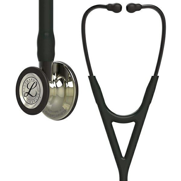 リットマン 聴診器 Cardiology IV ブラック/シャンパンフィニッシュ 6179 3M Littmann カーディオロジー4 ステート