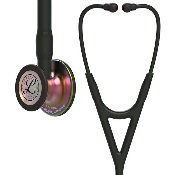 リットマン 聴診器 Cardiology IV ブラック/レインボー エディション 6165 3M Littmann カーディオロジー4 ステート