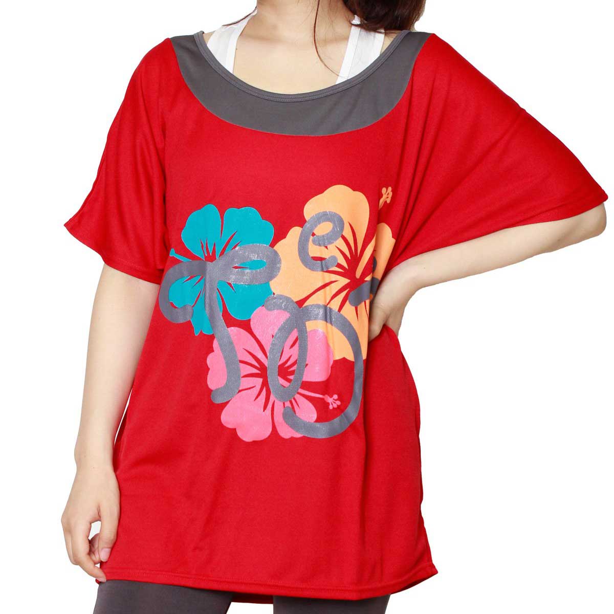 楽天市場】zumba tシャツ（カラーレッド）の通販