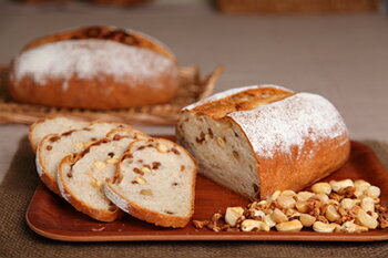 トリプルナッツ カンパーニュ フランスパン お取り寄せ パン お取り寄せグルメ テレビ 美味しい 美味しいパン -パン工房カワ-