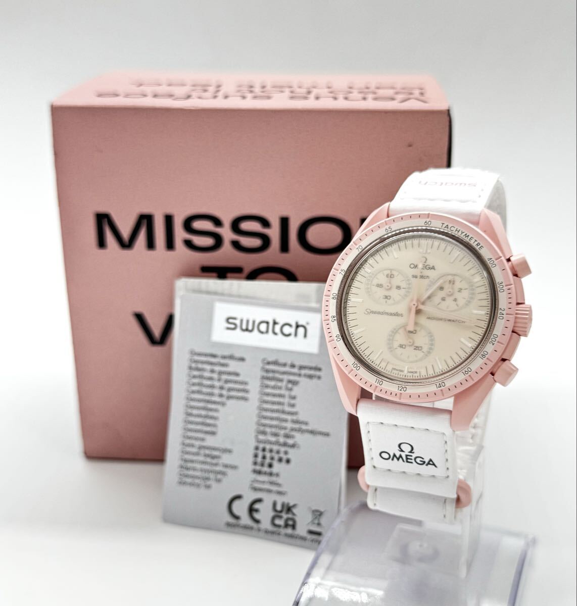 オメガ OMEGA 腕時計 ムーンスウォッ�