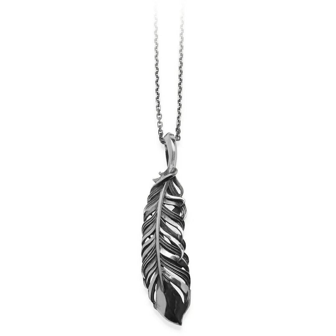 M'S COLLECTION エムズコレクション INTELLECTUAL FEATHER PENDANT L / XP-007