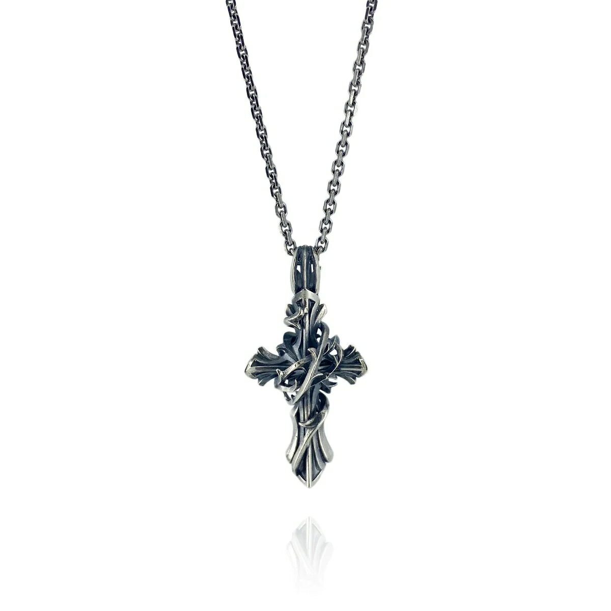 M'S COLLECTION エムズコレクション THORN CROSS PENDANT M / XP-015