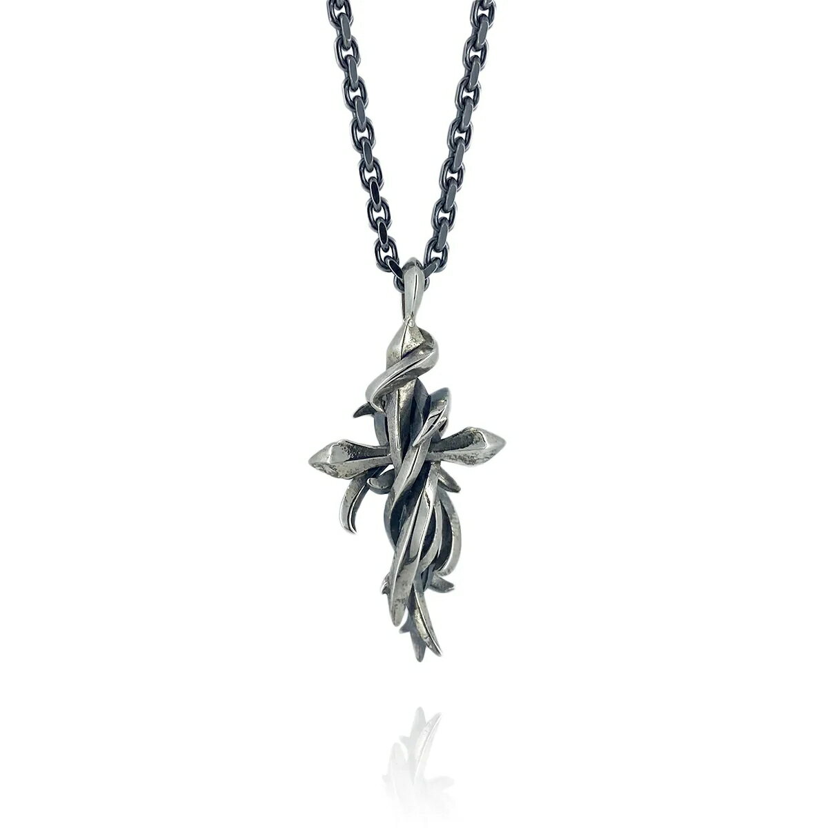 M'S COLLECTION エムズコレクション TENTACLES CROSS PLANE PENDANT M / X0246