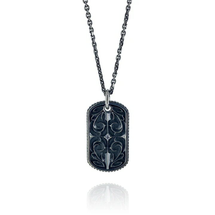 M'S COLLECTION エムズコレクション THORN DOG TAG PENDANT / XP-094
