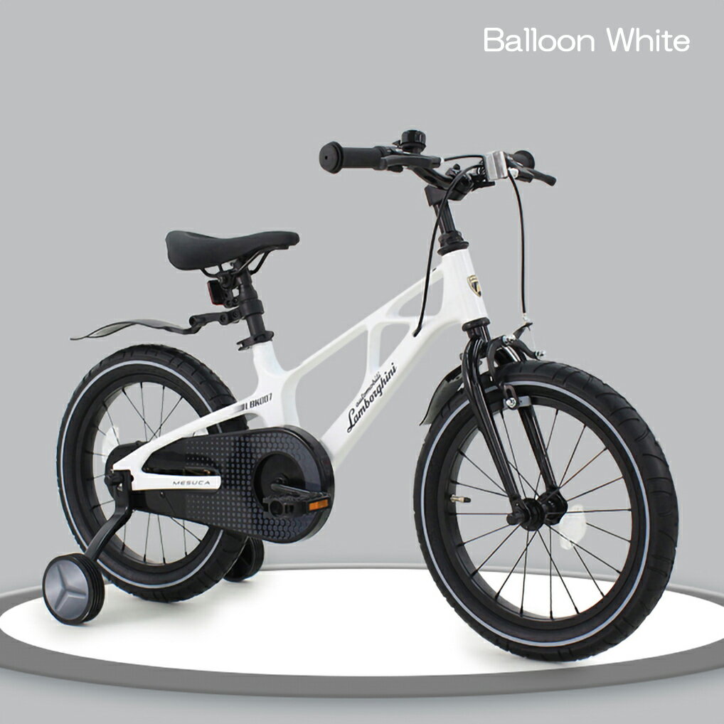 【クリスマスプレゼント】【全国送料無料】子供用自転車 3歳 4歳 5歳 6歳 7歳 8歳 9歳 10歳 Lamborghini (ランボルギーニ) 14インチ ...