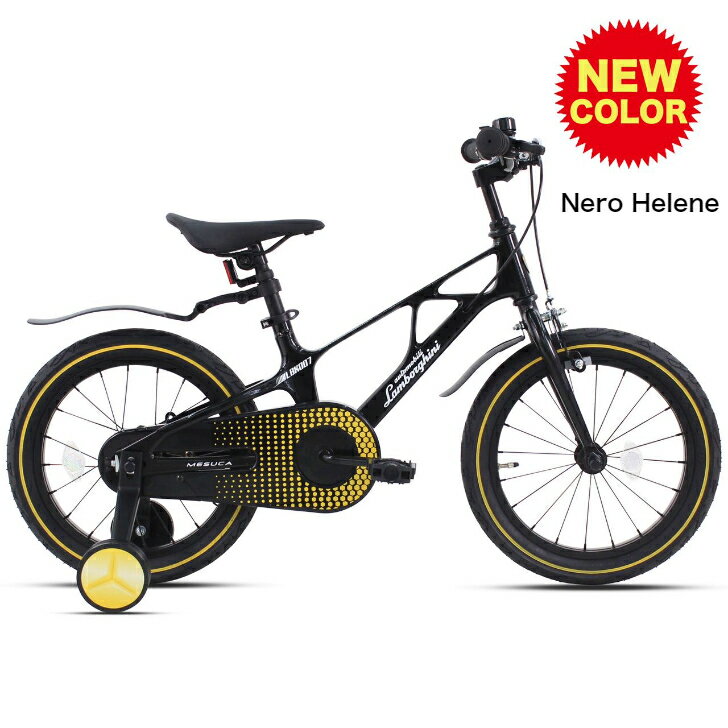 【クリスマスプレゼント】【全国送料無料】子供用自転車 3歳 4歳 5歳 6歳 7歳 8歳 9歳 10歳 Lamborghini (ランボルギーニ) 14インチ ...
