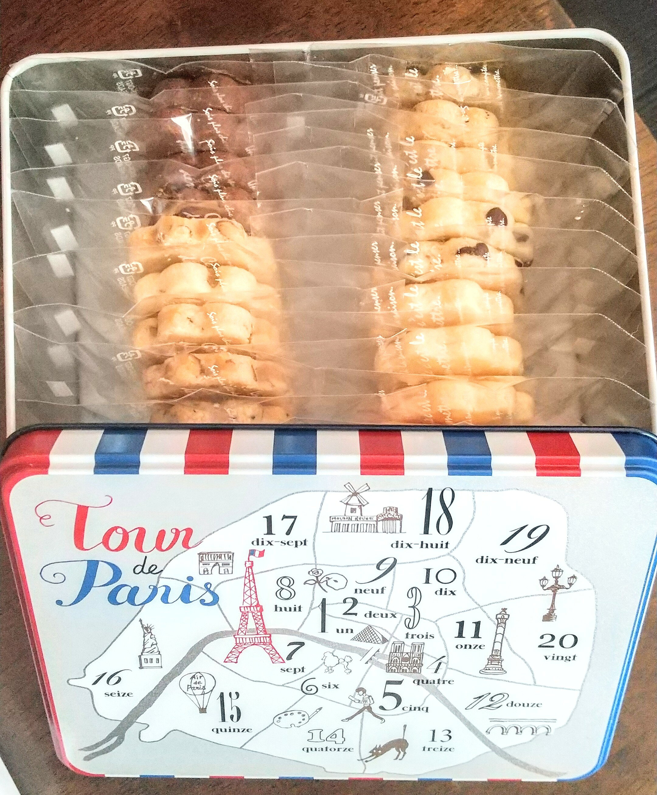 ☆カルピスバターのショートブレッド缶　4種20枚入（ お菓子のミカタ・ パリ 缶） ギフト プレゼント お歳暮 贈り物 クッキー缶 お菓子 詰め合わせのサムネイル