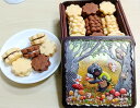 ☆カルピスバターのショートブレッド 缶　詰め合わせ（お菓子のミカタ・くまときのこ缶）焼き菓子 クッキー缶 ギフト プレゼント