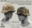 Live Resin LRE35280 1/35 M42 German WWII Steel Helmet - Stahlhelm 42 with wire camo base and chiken 