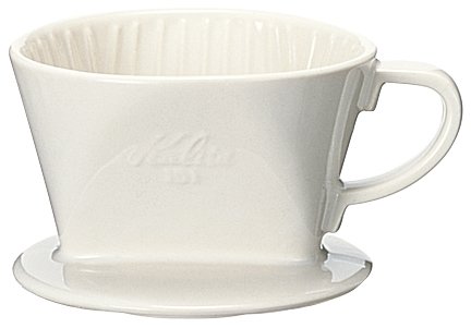 カリタ 陶器製 コーヒー ドリッパー 101ロト (ホワイト)