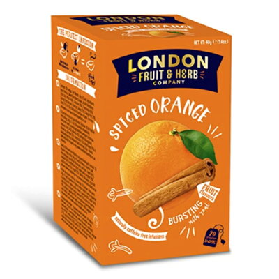 LONDON FRUIT&HERB COMPANY(ロンドンフルーツ&ハーブ) / ティーバッグ オレンジスパイサー 20袋の画像1