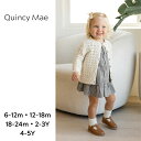 Quincy Mae QM277 23AW クインシーメイ スカラップカーディガン ベビー キッズ 子供服 出産祝い おしゃれ シンプル お出かけ着 フォーマル 撮影用 誕生日 お祝い 七五三