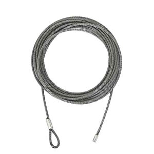 径12mm(4分)×10M_トラロープ_ 建ち起こしワイヤーロープ _2本セット_片アイロック_片バラけ止めシングルロック_歪み直しワイヤー K-AI-RK-12-10