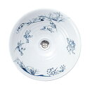 手洗器【美濃焼手洗鉢“風花”】凜 / りん 鳥獣戯画 (Large,φ380)|和風洗面ボウル