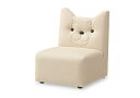 【omoio オモイオ】 KS-1P-DOG キッズソファ(イヌ) キッズルームや託児所に最適な子供椅子 (旧アビーロード AS-009) プレイルーム、待合室...