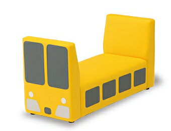 【omoio オモイオ】KS-KB-Y トレインベンチ（イエロー） （旧アビーロードAS-030Y） キッズルームや託..