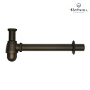 【Herbeau/エルボ】3087.70 ボトルトラップ(オールドブラス)ボトルトラップ排水金具(壁排水用排水トラップ管)おしゃれ 蛇口 キッチン 洗面所